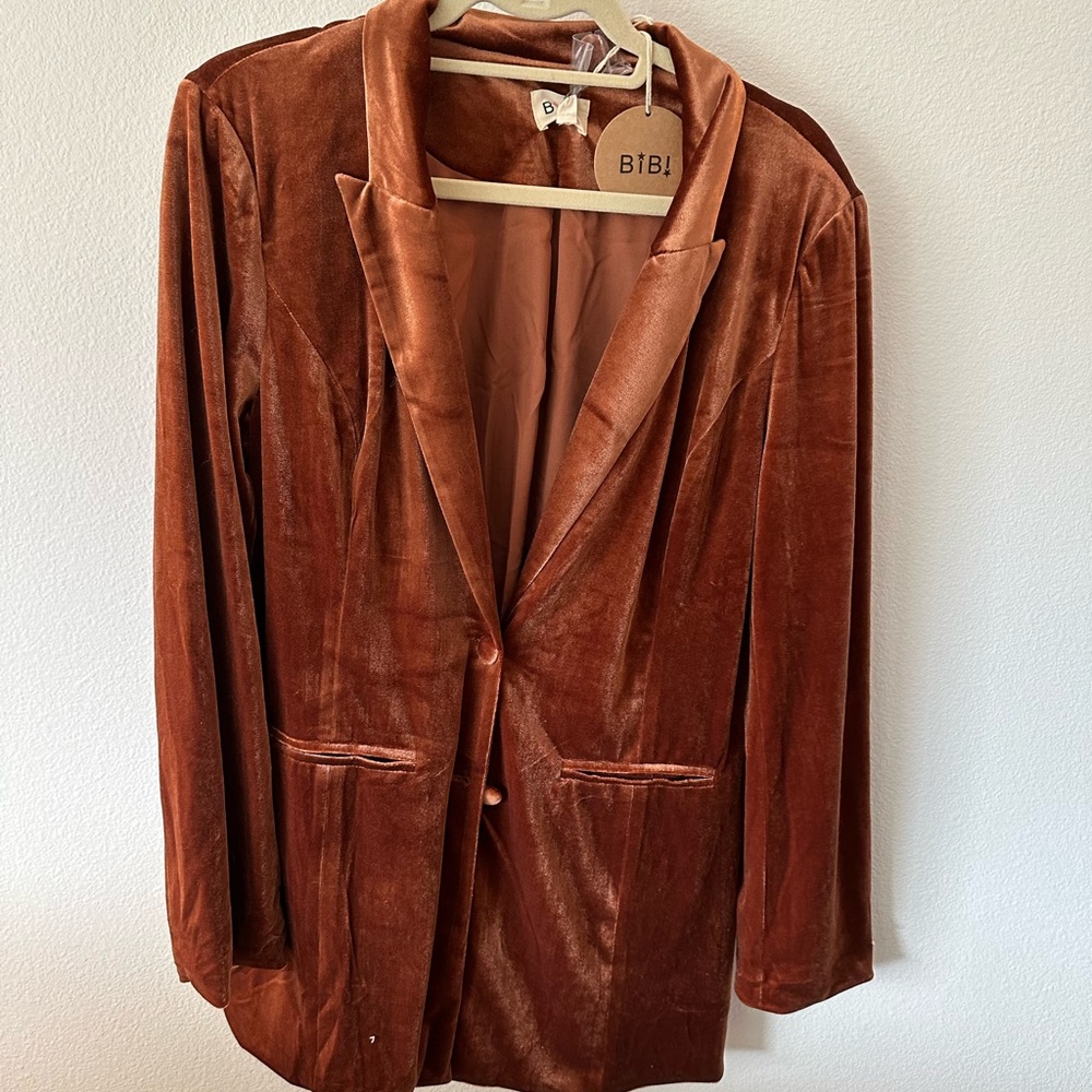 Velvet Blazer